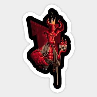 Hellboy 25th Anniversary Anung Un Rama Version Sticker